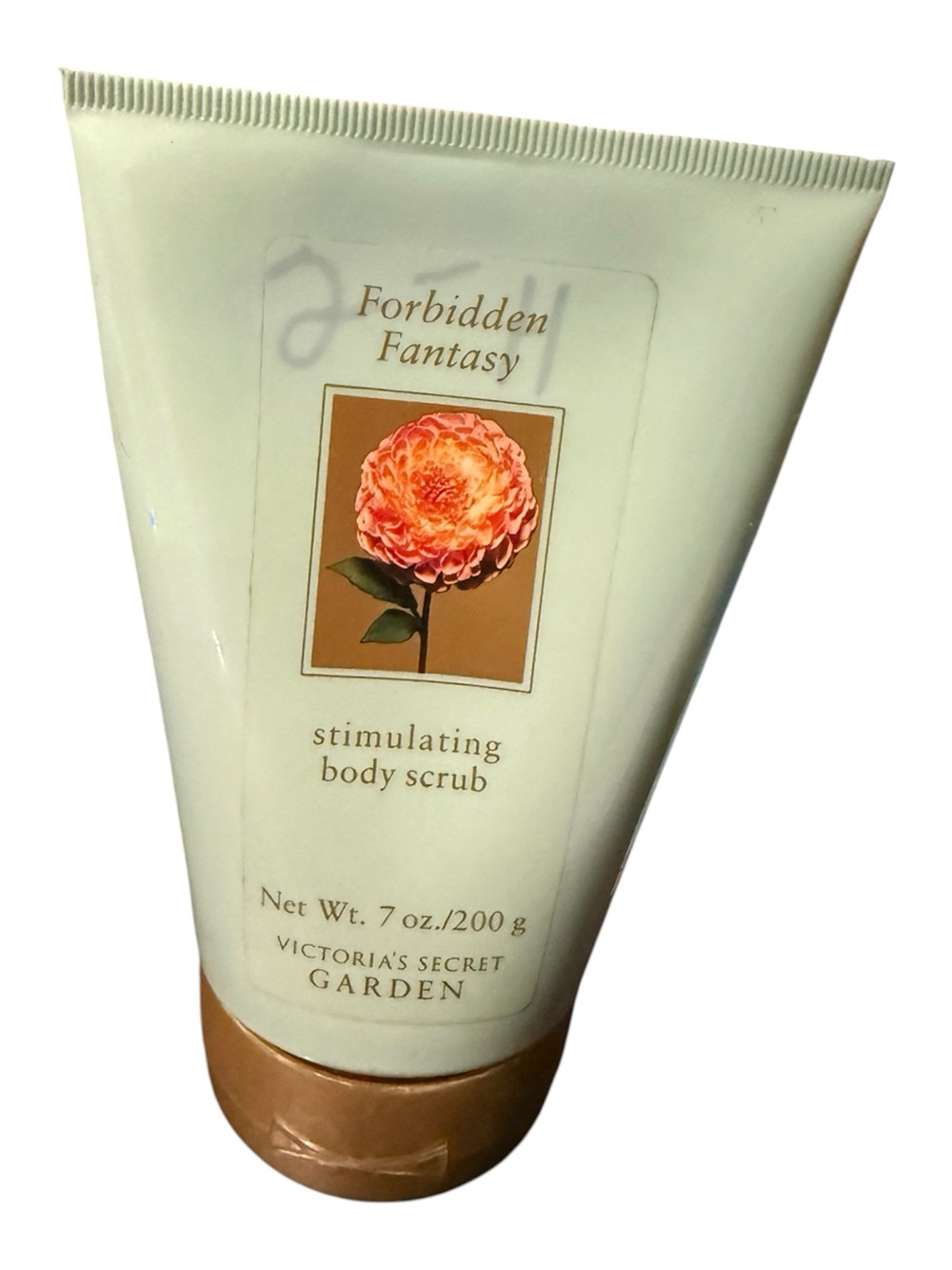 Victoria's Secret Cream & Gold Forbidden Fantasy Stimulating Body Scrub